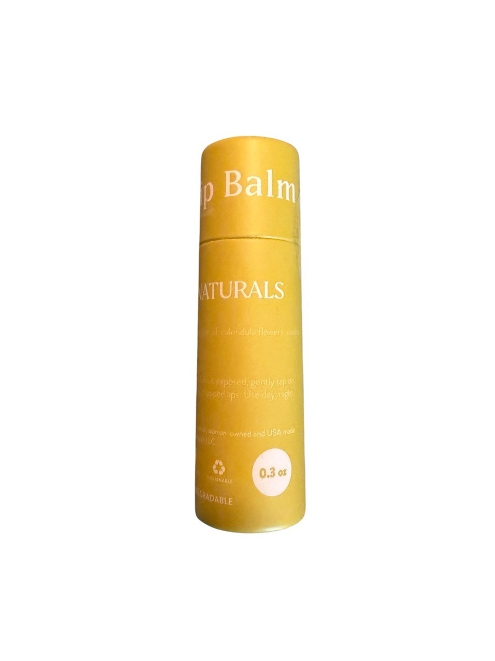 Untamed Calendula Vanilla Lip Balm Stick - Picture 1 of 4